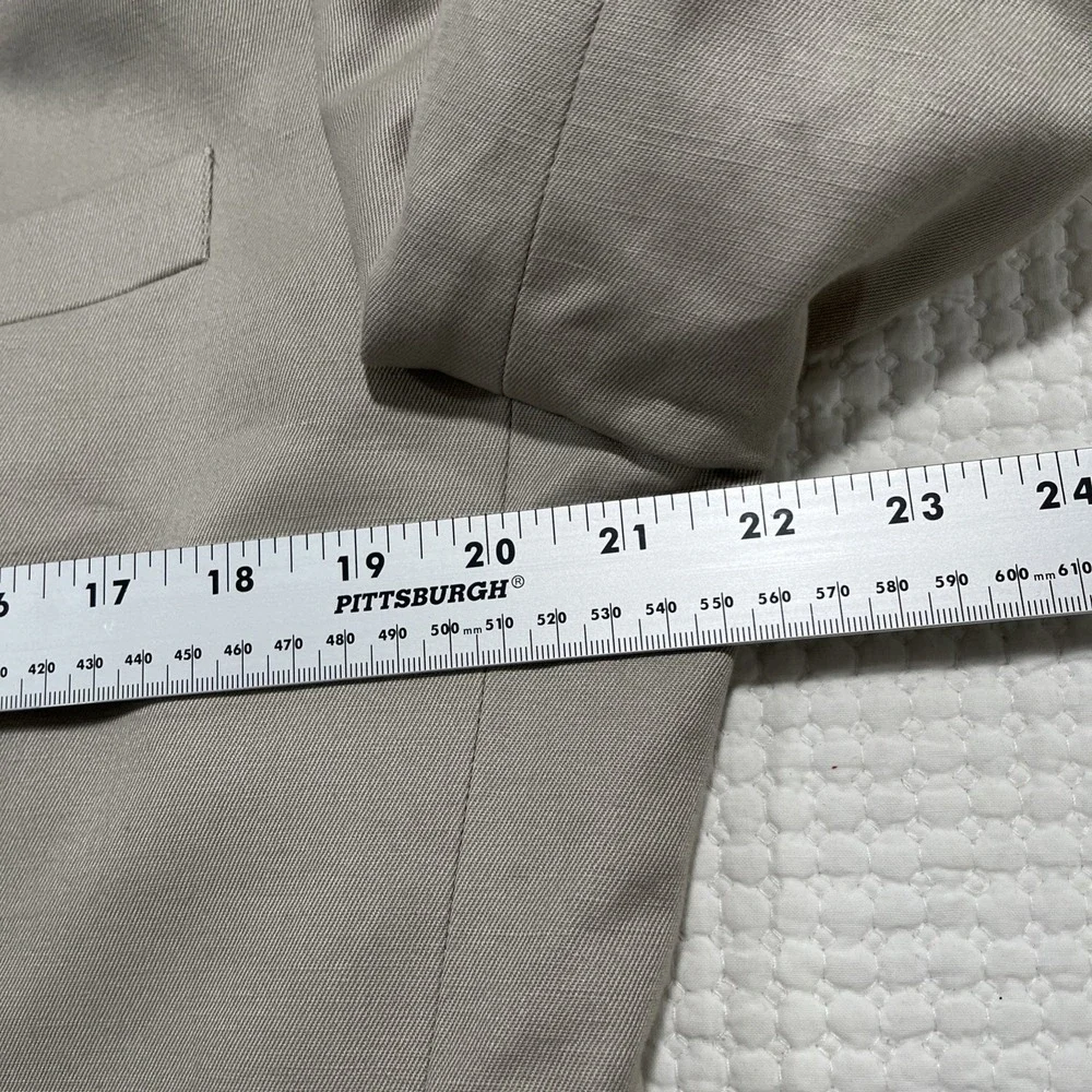Banana Republic Tailored Fit Men's Blazer 42R Greige